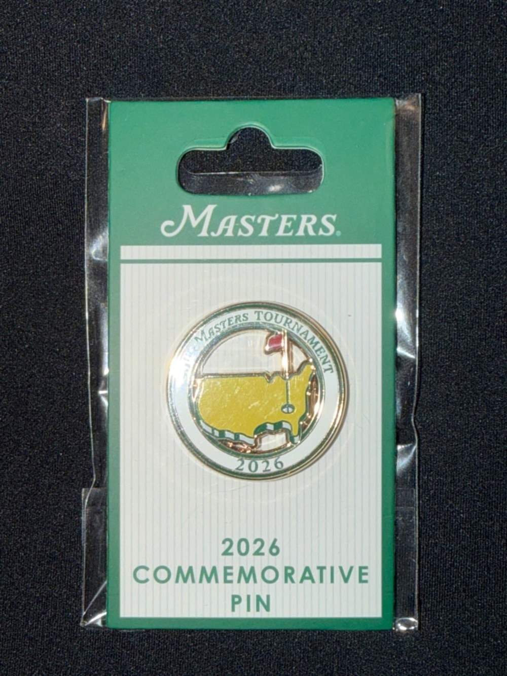 2026 Masters Tournament Commemorative Pin NWT